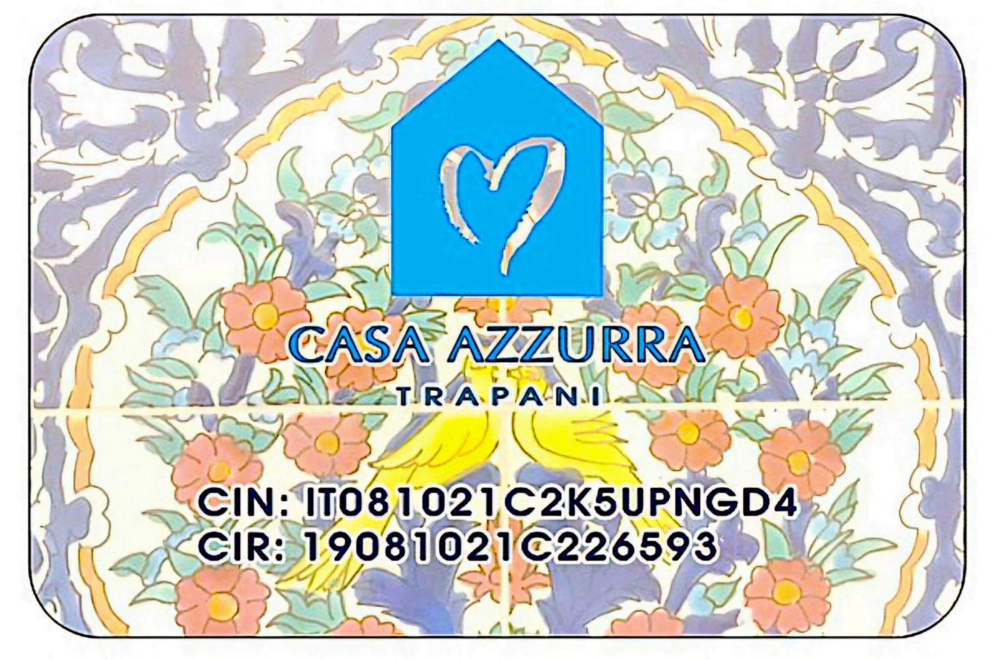 Апартаменты Casa Azzurra Трапани Экстерьер фото
